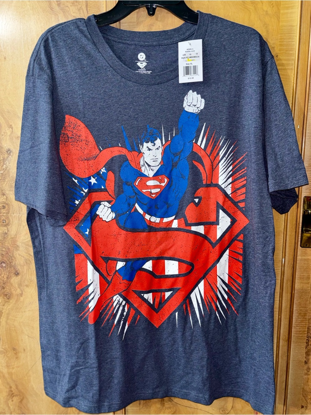 Superman Graphic Tee - Navy Blue men’s Shirt